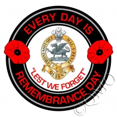 The Queens Regiment Remembrance Day Sticker